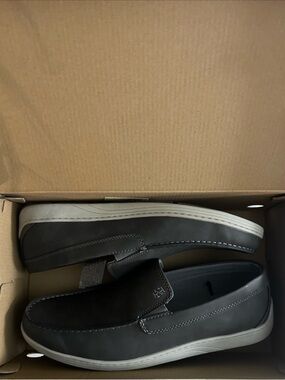 Izod Men's Seapoint Gray Slip On Shoes